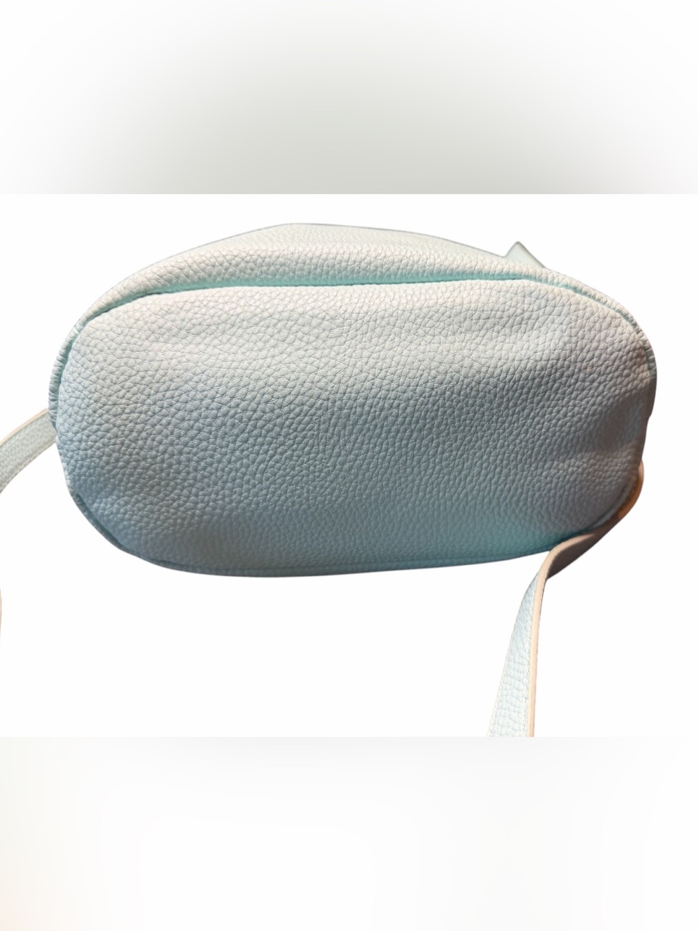 Thirty - One Mint Pebbled Crossbody Bag with White C Monogram - Picture 5 of 8
